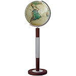 Variant of the Royal Globe with a base in metal/wood